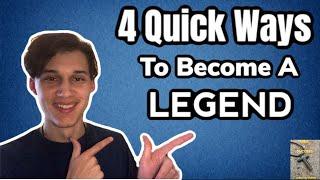 4 QUICK Ways To Become A LEGEND | Motivational Video | Seek & Succeed