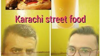 Karachi street food best burgers AG bhatti vlog