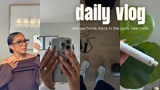 Vlog | new perfume, back in the  gym, nails, glasses shopping& more | Faceovermatter