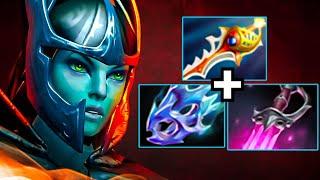 Phantom Assassin Moon Shard Build 30Kills Insane One Shot Khanda + Divine Rapier Builds Dota 2