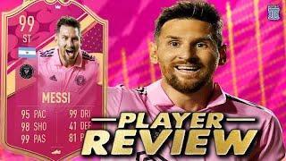 5⭐/5⭐ 99 PREMIUM FUTTIES MESSI SBC PLAYER REVIEW - FIFA 23 ULTIMATE TEAM