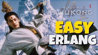 HOW TO BULLY Erlang, The Sacred Divinity - Black Myth Wukong Secret Boss