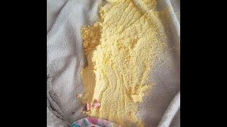 How to clean - cornflour from sofa!!! Enormous amount of it. #greenway #ecoproducts #ecofriendly