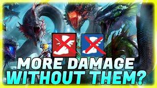 CAN U DO MORE DAMAGE WITHOUT INCREASE SPEED AND DECREASE SPEED IN HYDRA? RAID SHADOW LEGENDS