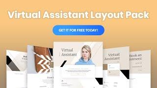 Get a FREE Virtual Assistant Layout Pack for Divi