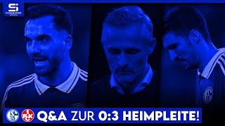 Schalke - Kaiserslautern 0:3 | Trainer & Manga raus? Durch Abwehr 3. Liga? | S04 Q&A zum Spieltag