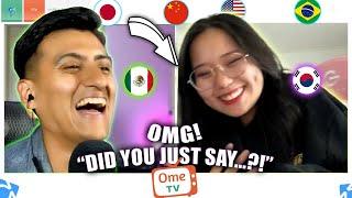 Language Surprise on Omegle - Mexican Guy Leaves Strangers SPEECHLESS by speaking their language!