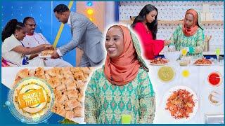 የጣፋጭ ተራራ በስቱዲዮ… ልዩ የአረብ ምግቦች አሰራር //የኩሽና ሰዓት/ /በቅዳሜን ከሰአት//