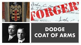 Dodge "Family Crest" Forgery