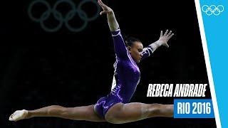  Rio 2016 Flashback  Rebeca Andrade's Remarkable All-Around Routine!