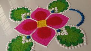 rangoli || rangoli designs easy|| easy small beautiful rangoli designs #rangoli