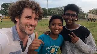 PLAYING FOOTBALL & CRICKET WITH KERALA LOCALS