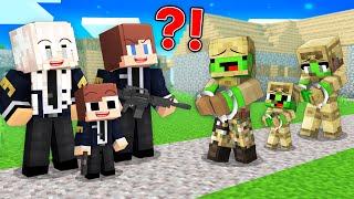 Why Did FBI JJ Family Arrest MILITARY Mikey Family in Minecraft? (Maizen)