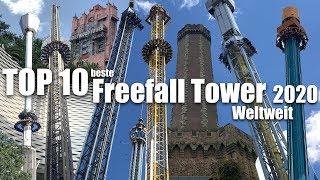 TOP 10 BESTE Freefall Tower auf der Welt