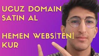 UCUZ DOMAİN SATIN ALMA | Web Sitesi Kurma İşlemleri | Domain Sorgulama