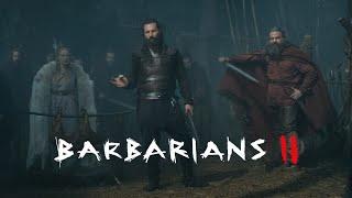 Robert Łajka as Ballomar Marcomanni Warrior in Barbarians 2 Netflix