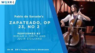 Pablo de Sarsate's Zapateado, Op  23, No  2 performed by Miriam K. Smith and Julia Siciliano