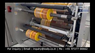 Slitting Rewinding Machine For Flexible Packaging Film, Laminates, Paper, Foil & Non Woven