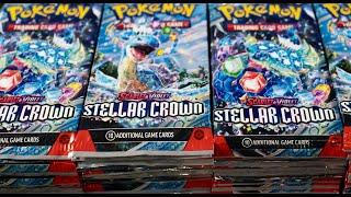 Opening 1,000 Pokémon Stellar Crown Booster Packs