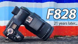 Sony Cyber-shot F828: 21 years later! RETRO review + IR hack!