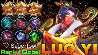 Dawning Fortune Luo Yi MVP Build - Top 1 Global Luo Yi by  Sage Toot - Mobile Legends