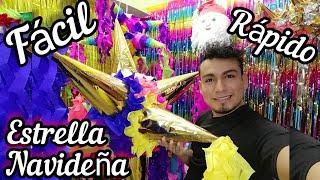 COMO hacer una⭐PIÑATA de picos NAVIDEÑA FÁCIL y rapido⭐