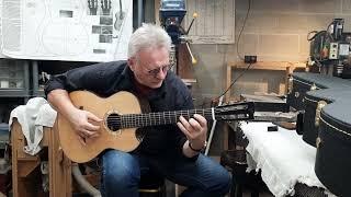 Tony McManus Gnossienne #1 on Tellier nylon string