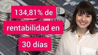 134,81% de RENTABILIDAD en 30 días - Operaciones en corto | Karinny Bacci