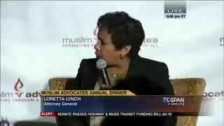 Loretta Lynch at Muslim Advocates Dinner (short version)