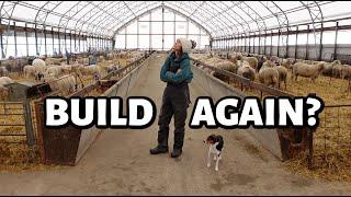 BUILDING A NEW SHEEP BARN?? ~ our current sheep barn design (the good, the bad & would we do AGAIN?)