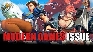 The problem with modern fighting games