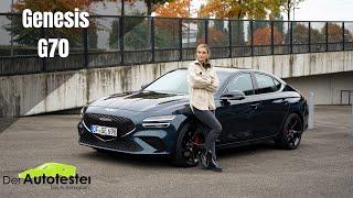 Genesis G70 (2022) - DIE Limousine des Jahres mit 245 PS ?! Test I Review I POV