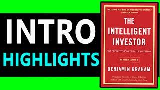 Key Lessons From The Intelligent Investor : Introduction