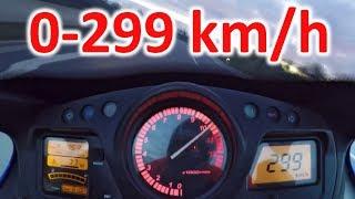 HONDA CBR1100XX - 0-299 km/h acceleration