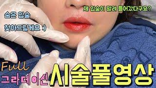 1차 풀그라데이션 시술풀영상 _ 제이엠뷰티솔루션스 / JM뷰티솔루션스 / JM beauty solutions