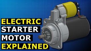 Starter Motor Explained - How a car's electric starter motor works