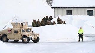 MARFORRES Marines learn driving safety in Norway