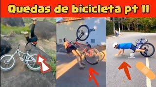 QUEDAS ENGRAÇADAS DE BICICLETA PARTE 11 #comédia #quedasdebike #failsvideo