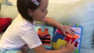 Quiet book: Let’s Play and Learn! - Little Bean’s Toy Chest