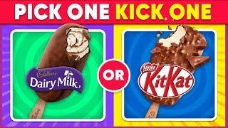 Pick One Kick One... Chocolate Edition  Daily Quiz