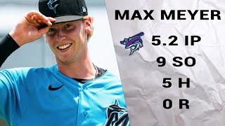 Max Meyer vs Reid Detmers FULL HIGHLIGHTS. Meyer throws 5.2 scoreless with 9 K's!