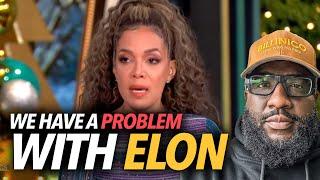 "The Know Nothing About Government" Reality Check For Women On the View, Sunny Hostin Hate Elon Musk