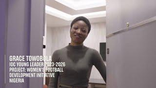 Meet the IOC Young Leaders 2023-2026 - Grace Towobola from Nigeria