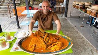  Street food in Malaysia - HUGE FISH HEAD + Street food tour in Kuala Lumpur, Malaysia