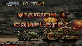 Metal Slug 6 (Japan) (PlayStation 2) - (Longplay - Clark Still | Level 8 Difficulty | All Prisoners)