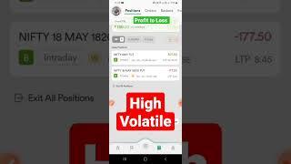 Dhan app Option Trading Live  High Volatile Market️ Profit to Loss #dhanapp #rkonlinecenter