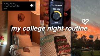 10:30pm COLLEGE NIGHT ROUTINE: realistic, chill, & productive