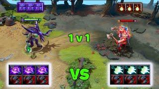 Faceless Void Arcana vs Troll Warlord | Bash vs Fervor | Same items 1v1 who wins??