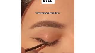 اذكى طريقة ايلاينر للعيون الموبطنة   عالم حواء للنساء فقط 