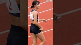 대회 신기록으로 우승하는 구로고 u18 여자 계주팀  바톤도 정중하게 권예은 선수 김예리 선수 #여고 #여고육상 #구로고 #육상유망주 #athletics #女子陸上